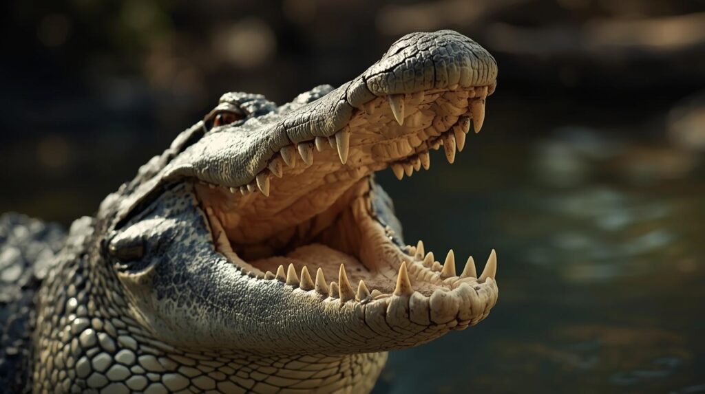 Alligator or crocodile