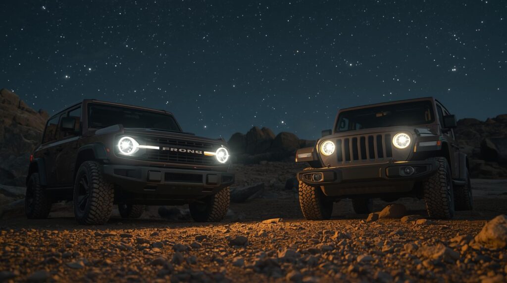 Ford Bronco or Jeep Wrangler