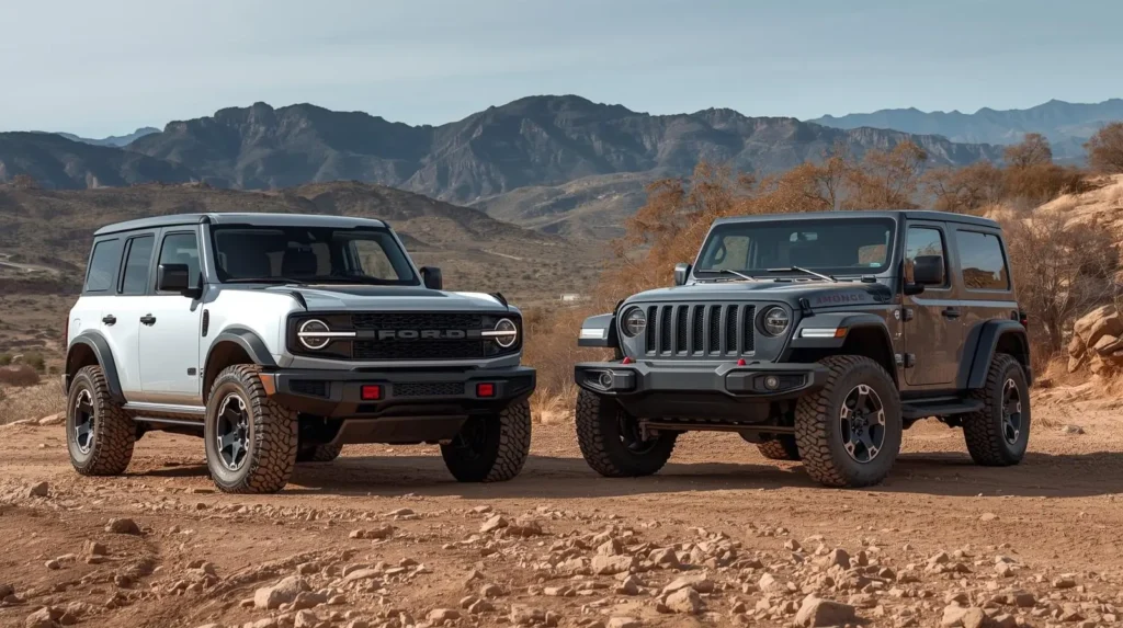 Ford Bronco vs Jeep Wrangler