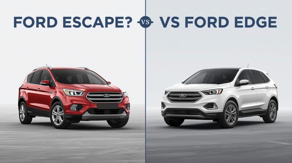 Ford Edge vs Escape