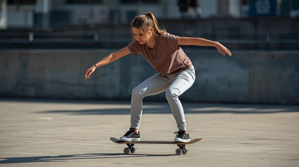 Goofy and Regular Skateboard