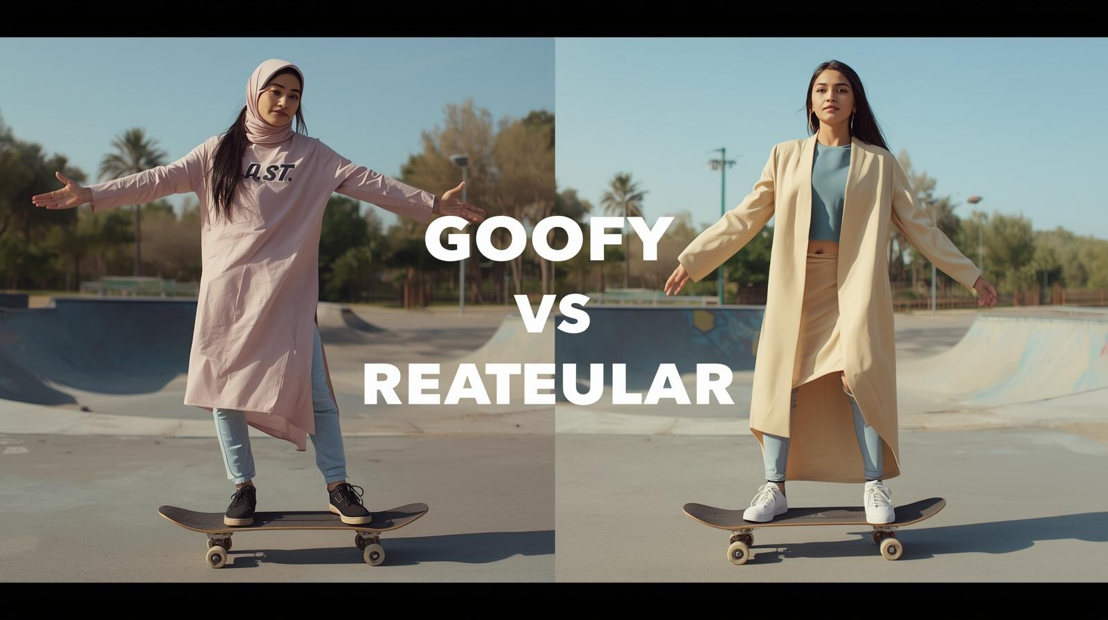 Goofy vs Regular Skateboard