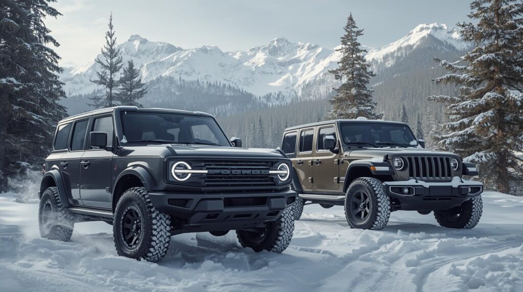 Jeep Wrangler vs Ford Bronco