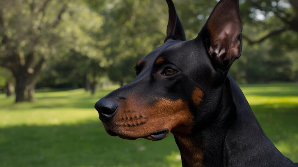 european doberman or american doberman