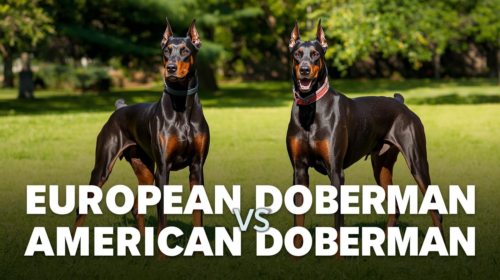 European Doberman vs American Doberman: Which Is Right for You?