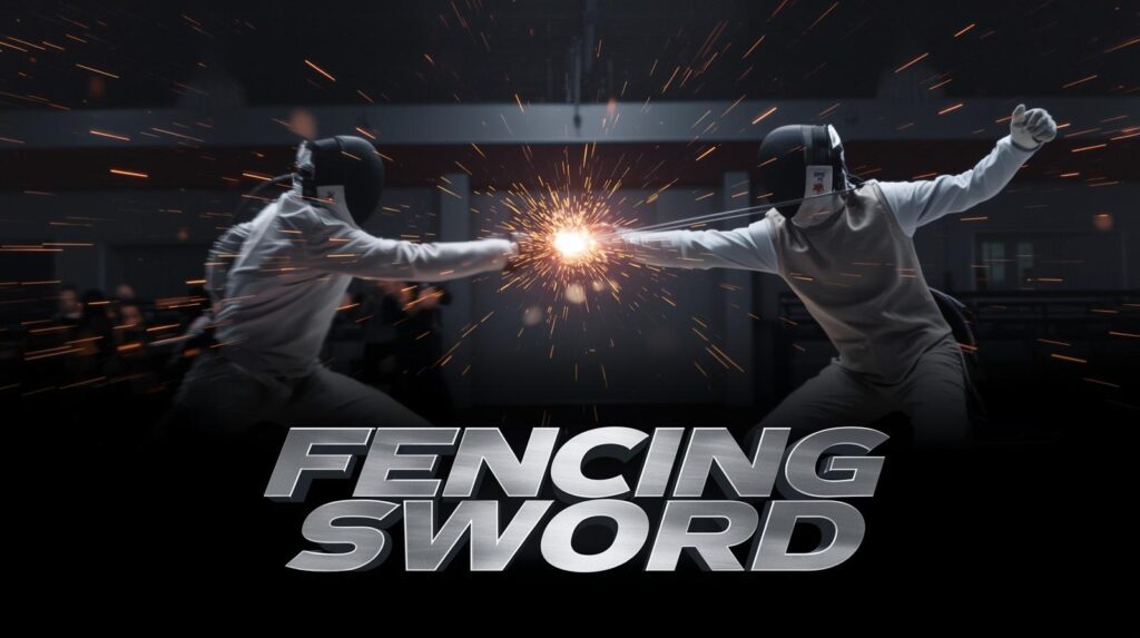 Current image: fencing weapon