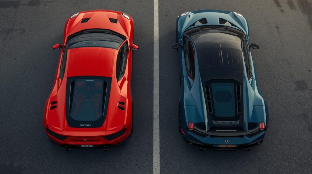 lamborghini and ferrari