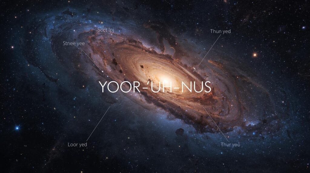 pronounce uranus correctly