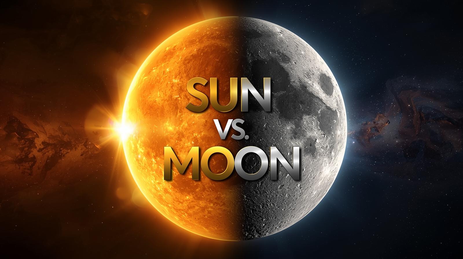 Sun vs Moon: The Ultimate Celestial Showdown