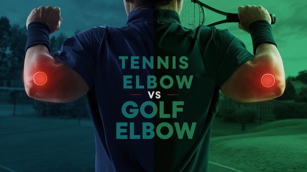 tennis elbow and golf elbow