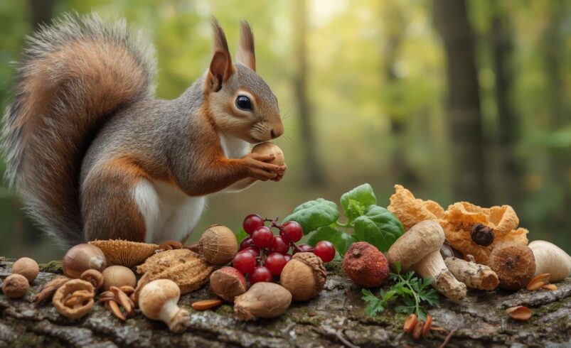 what do squirrels eat