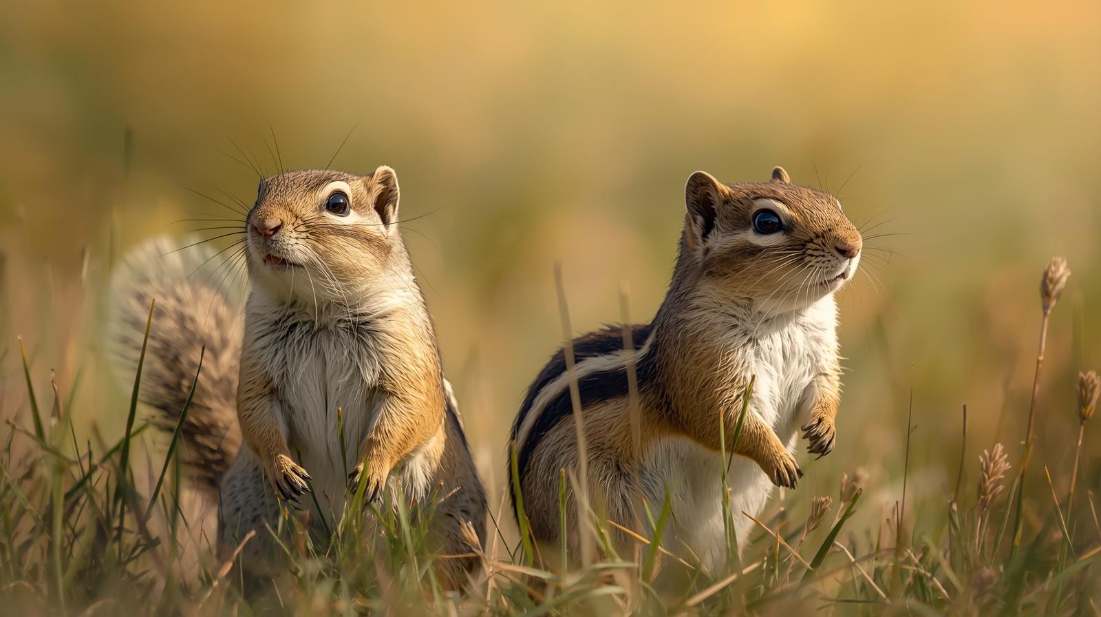 Ground Squirrel vs Chipmunk